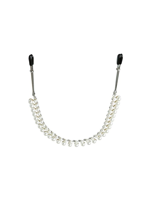 Pearl Chain Nipple Clips