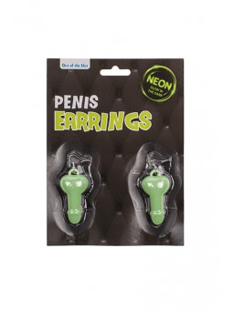 PENDIENTES PENE GLOW IN THE DARK