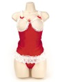 BABY DOLL CUPLESS ROJO M