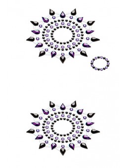 PETITS JOUJOUX GLORIA - BLACK/PURPLE - SET OF 2