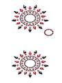 PETITS JOUJOUX GLORIA - BLACK/RED - SET OF 2