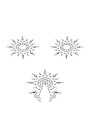 PETITS JOUJOUX GLORIA - SILVER - SET OF 3