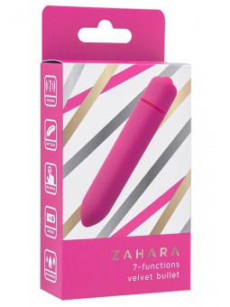 PINK - ZAHARA 7 FUNCTIONS VELVET BULLET