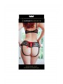 Platinum Lace Corset Strap-on
