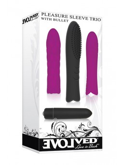 Pleasure Sleeve Trio WithH Bullet