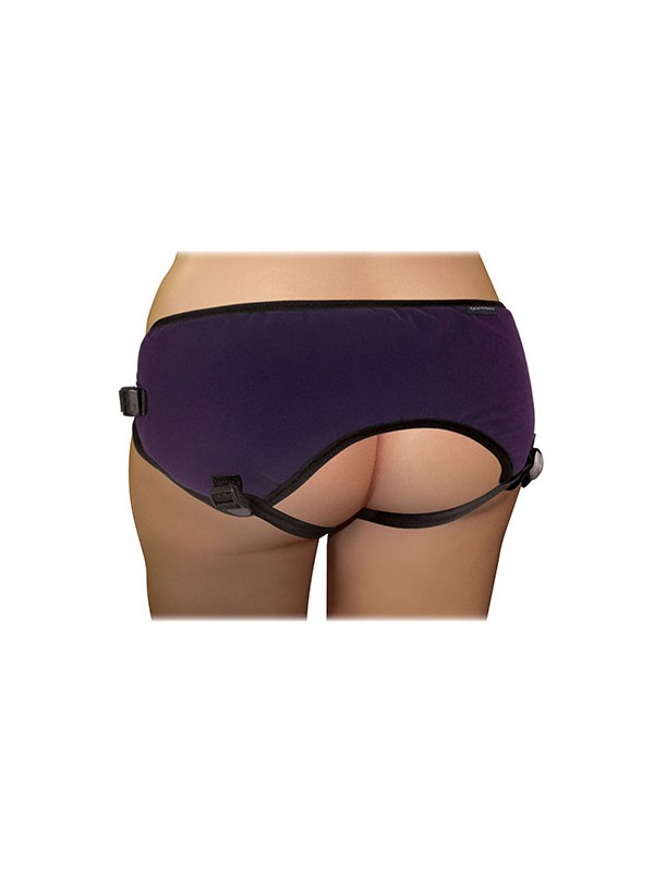PLUS SIZE BEGINNERS PURPLE STRAP ON