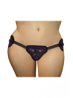 PLUS SIZE BEGINNERS PURPLE STRAP ON