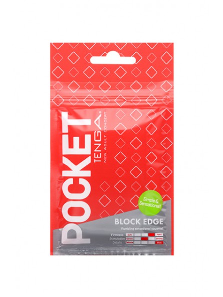POCKET TENGA BLOCK EDGE