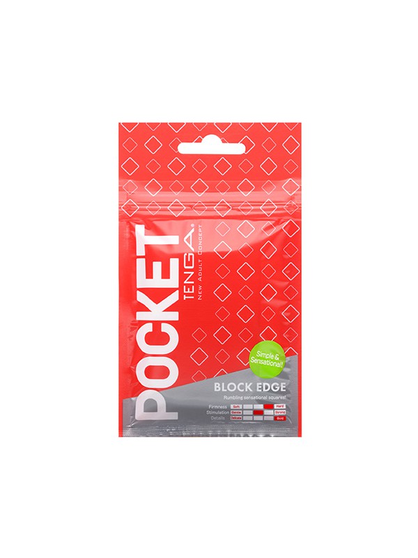 POCKET TENGA BLOCK EDGE