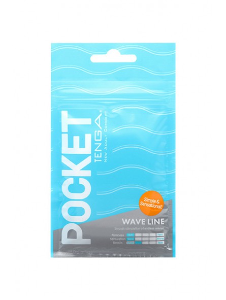 POCKET TENGA WAVE LINE