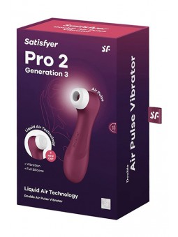 Pro 2 Generation 3 wine red