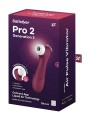 Pro 2 Generation 3with Liquid Air Technology, Vibration and Bluetooth/App wine red