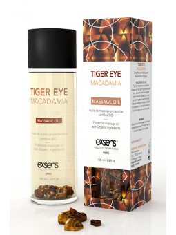 Protective Tiger Eye Macadamia Massage Oil