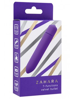 PURPLE - ZAHARA 7 FUNCTIONS VELVET BULLET