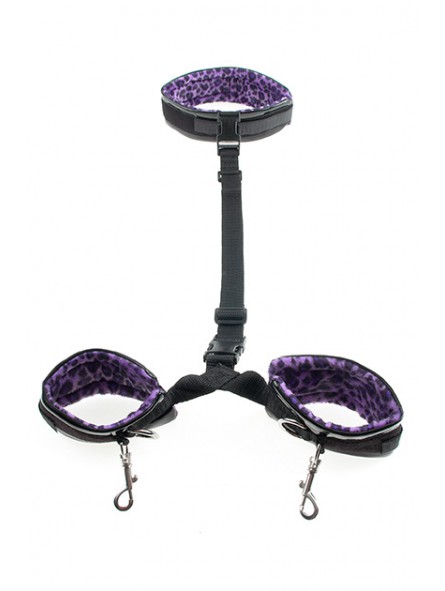 Purple Cheetah Bondage Kit