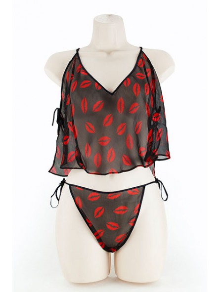 QUICK RELEASE CAMI SET BLACK 2XL