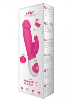 Realistic Rabbit Hot Pink