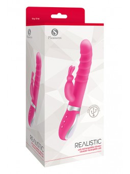 Realistic Vibrator Hot Pink
