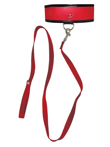 RED LEASH & COLLAR