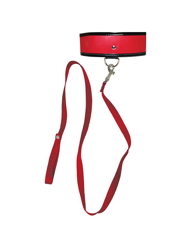 RED LEASH & COLLAR