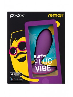 Remoji: Surfer Plug Vibe Purple
