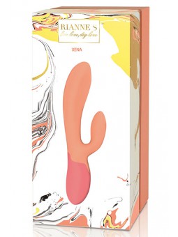 Rianne S - Xena Rabbit Vibrator Coral & French Rose