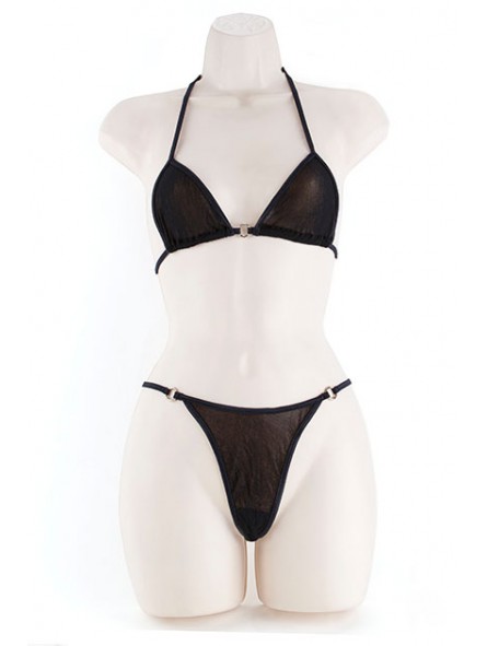 RINGS SET MESH BLACK1 OS