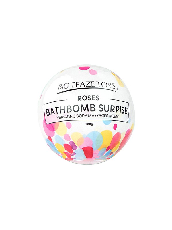 Bath Bomb Surprise w/ Vibrating Bullet Rose