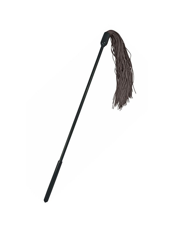 RUBBER TICKLER: BLACK