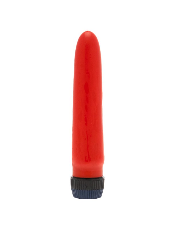 S470 DILDOS VIB LISO PENE BALA ROJO