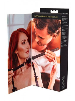 Saffron Breathable Ball Gag