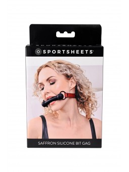 Saffron Silicone Bit Gag