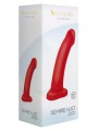 Semirealist Realistic Dildo Red