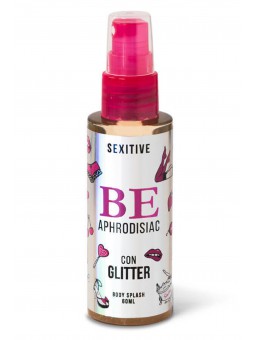 Be Body Splash con Feromonas Con Glitter!Contenido: 60 ml.