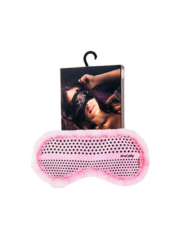 SENSUAL SATEEN MASK: VENDA SATEN ROSA
