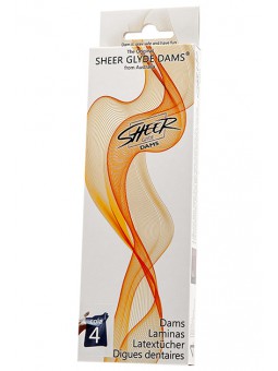 Sheer Dams Black/Cola Dams 4 uds