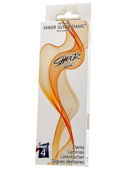 Sheer Dams Black/Cola Dams 4 uds