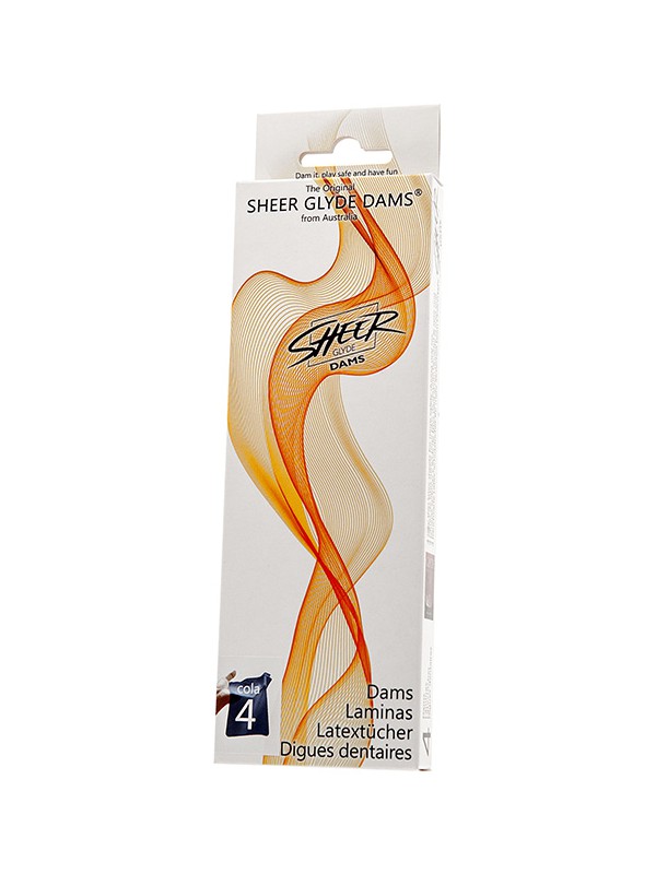 Sheer Dams Black/Cola Dams 4 uds