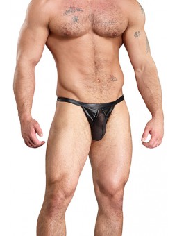 SHEER ENH BONG THG EXT BLACK L/XL