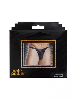 SHEER ENH BONG THG EXT BLACK L/XL