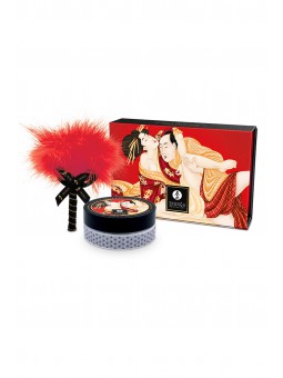 SHUNGA KISSABLE MASSAGE POWDER SPARKLING STRAWBERRY WINE