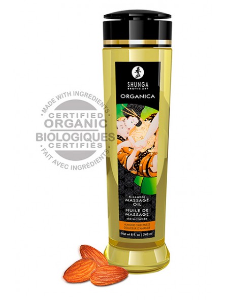 Shunga Massage Oil Almond Sweetness - Almendra Dulce