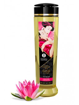 Shunga Massage Oil Amour - Dulce de Loto