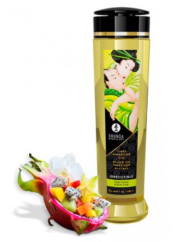 Shunga Massage Oil Irresistible - Flores Asi?ticas