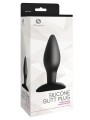 Silicone Butt Plug Large Black