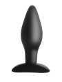 Silicone Butt Plug Medium Black