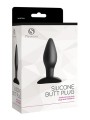 Silicone Butt Plug Medium Black