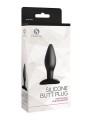 Silicone Butt Plug Small Black