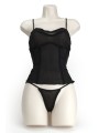 SILK SOFT CORSET NEGRO L