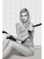 SILKY SASH RESTRAINTS: BLACK